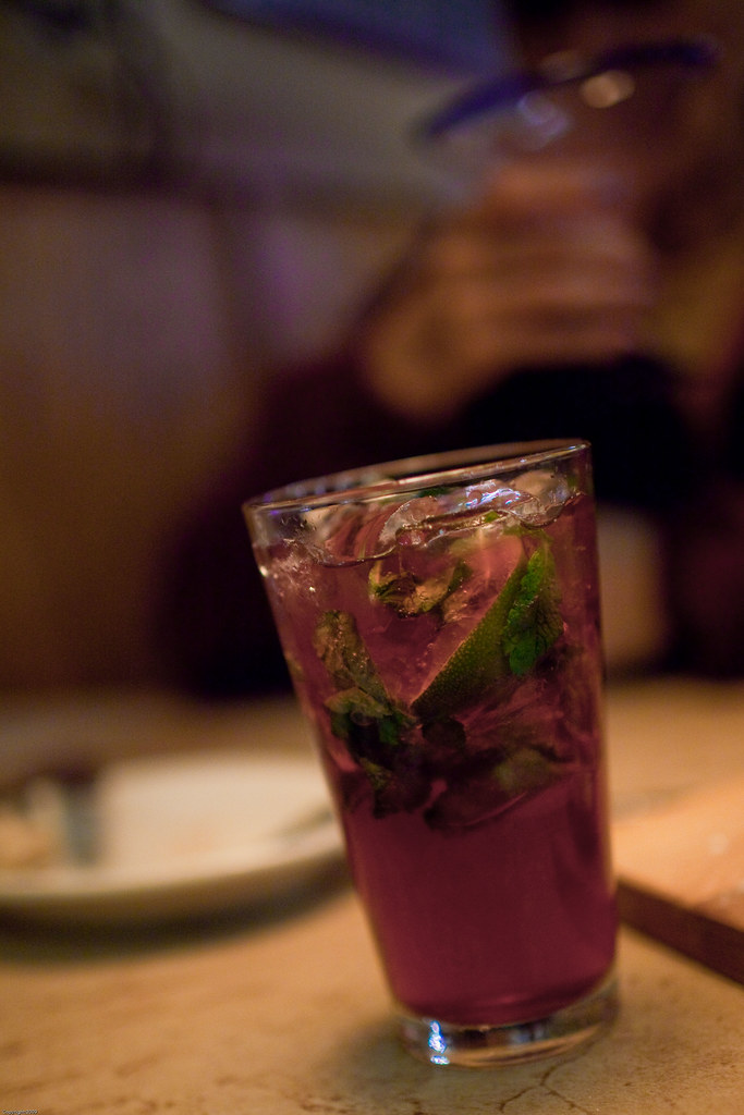 Virgin Blackberry Mojito