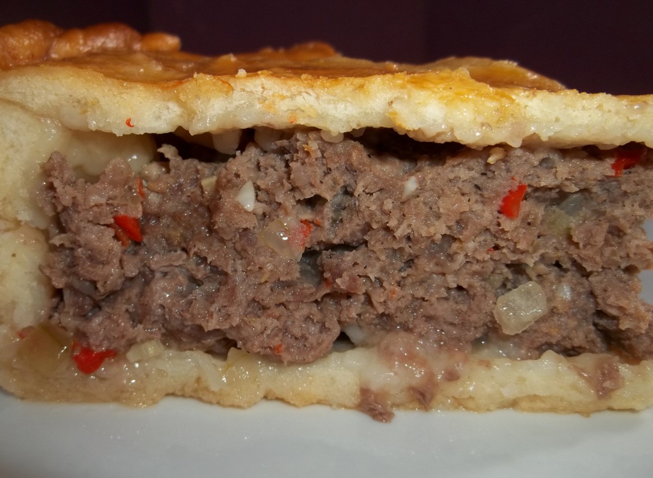 Ossetian pie with chicken