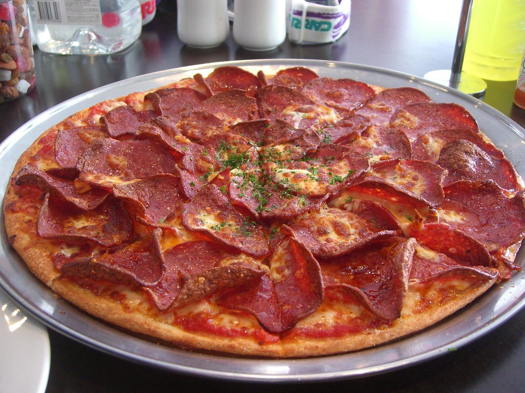 Pepperoni pizza