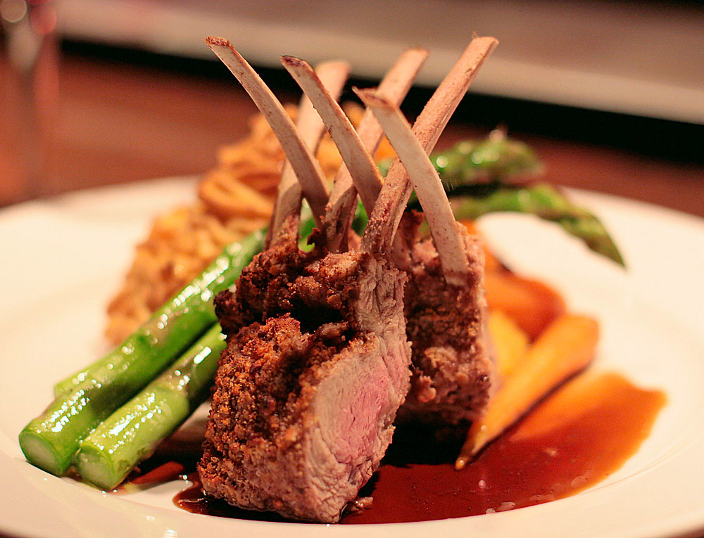 Rack of lamb (per 100 g)