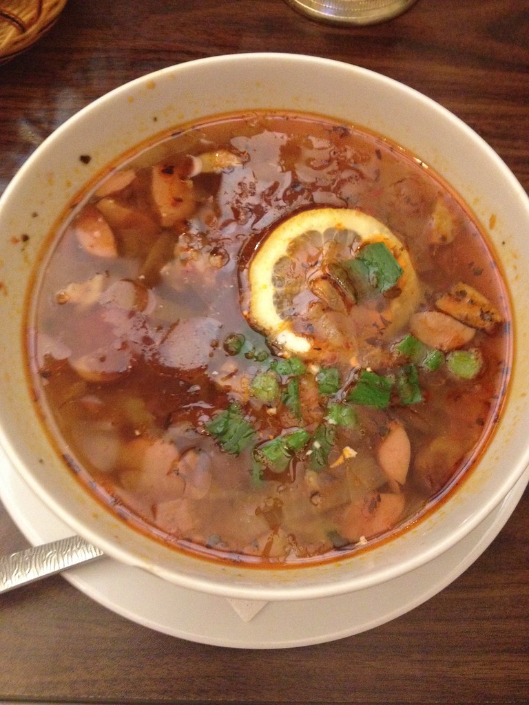 Homemade solyanka